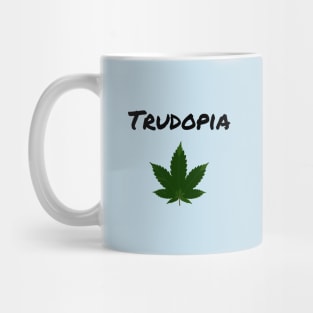 Trudeau Trudopia Legalized Marijuana Leaf Canada Light-Color Mug